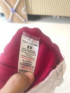 Cute Red Patchwork Top