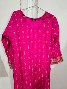 Beautiful Pink Kurta Set..