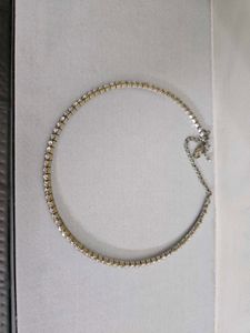Choker Zircon Gold Plated