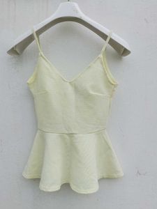 Branded Peplum Top.