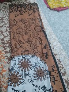 Soft Chiffon Saree Beautiful Color