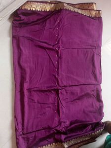 Elegant Purple Saree