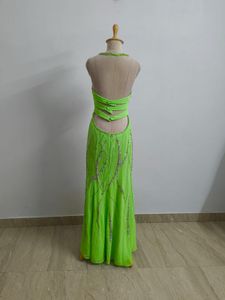 Neon Green Maxi Dress