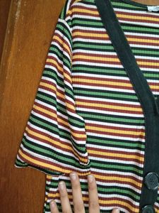 Striped Midi Dress || Price Drop