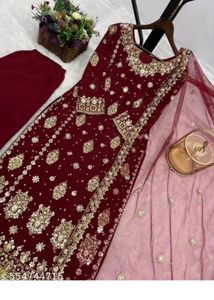 PAKISTANI NEW PRESENTING 3 PIECE STYLISH KURTA