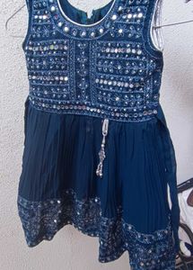 Preety Bright Dark Colour Girls Frocks