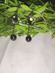 Bronze Ball Earings