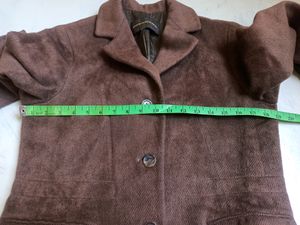 Prendang Brown Overcoat For Women