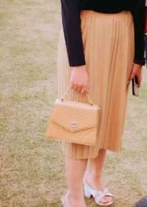 Party Wear Golden Skirt Short