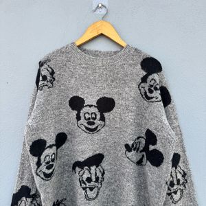 Mickey Mouse Cartoon Sweater