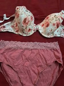 combo Of Four Bra N Panty Imported Fabric