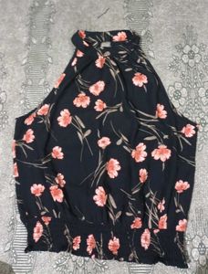 Floral Halter Top