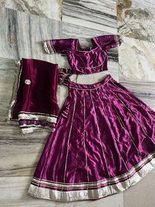 Maroon Lehenga Choli Set