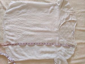White Embroidered Blouse
