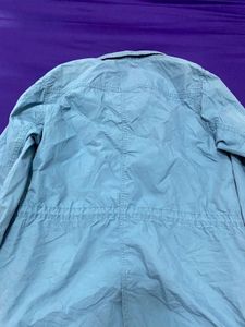 Aqua Blue Casual Jacket