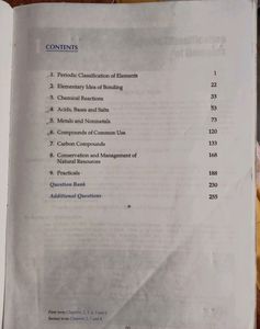 Ncert Based Chemistry Class -10th (Bharti Bhawan)