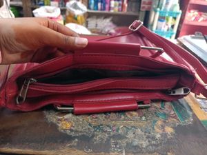 Red Sling Bag