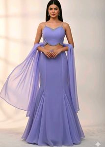 Lavender designer Lehenga Set💟