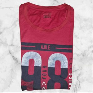 Maroon Graphic T-Shirt