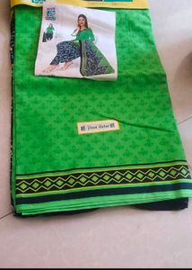 Branded Pure Cotton Dress Material With Dupatta