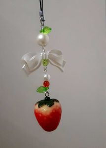 Strawberry Phone Charms