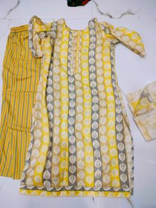 Yellow Mustard Suit Set
