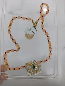 Orange Monalisa beads
