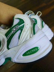 New Balance 530 White Green Sneakers