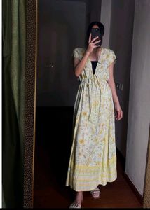 Floral Print Maxi Dress