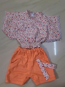 Kaftan Top With Half Pant