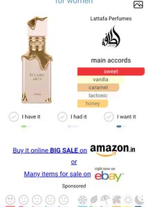 Lattafa Eclaire Eau de Parfum 100ml