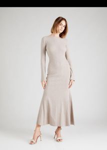 H&amp;M Ribbed Flared Dress