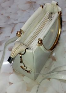 White Sling Bag