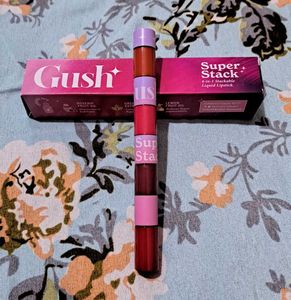 Gush Beauty Stack Matte Liquid Lipstick 5 IN 1