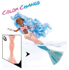 Mermaze Mermaidz Color Change Shellnelle Doll