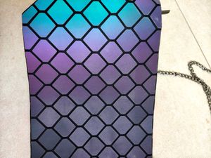 Multicolored Reflecting Sling Bag