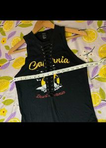 Forever 21 California Graphic Bodysuit