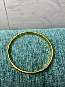 Jai Mahakal Black N Golden Kada For Men