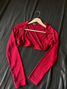 Red Bolero Shrug