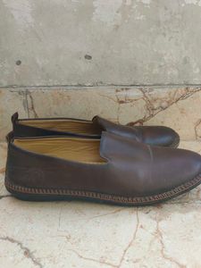 Brown Leather Loafers