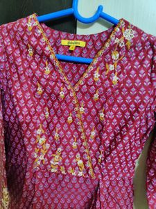 Global Desi Kurta Rani Pink Kurt