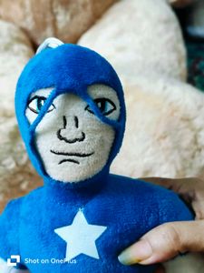 Combo Of Captain America And Iron Man Plush Toy