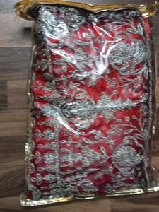 Red Embroidered Lehenga Choli
