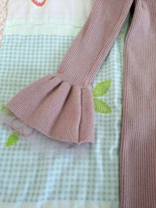 Pretty Pink Rib-Knit Turtleneck