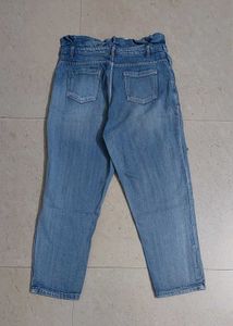 SASSAFRAS High Waist Blue Jeans