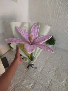 crochet flower bouquet
