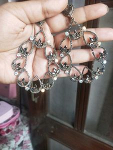 Black Statement Earrings