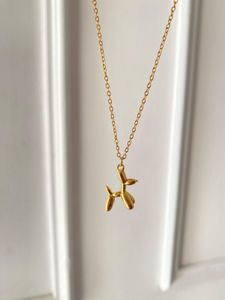 Balloon Dog Necklace