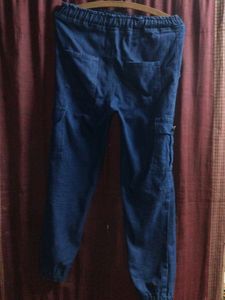Jogger Fit Women Dark Blue Jeans