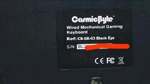 Cosmic Byte Gk03 Gaming Keyboard